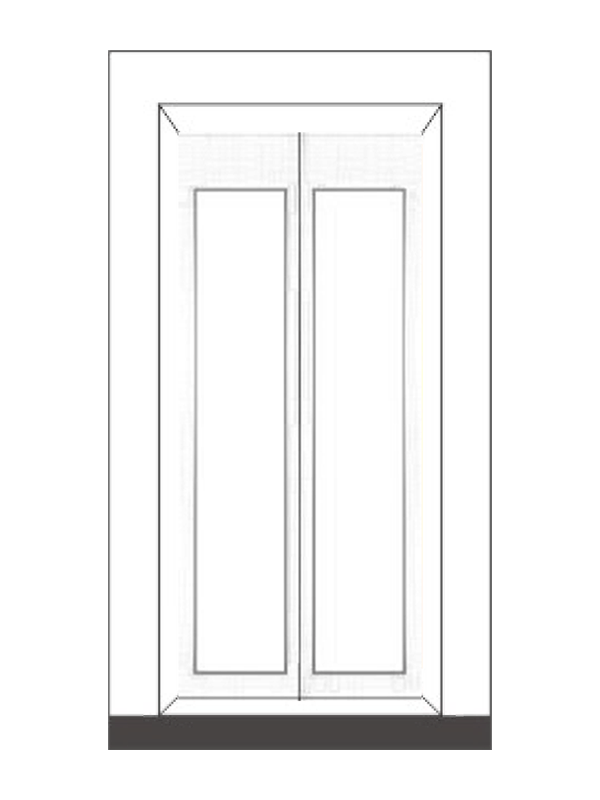 درب شیشه ای لندینگ کابین آسانسور