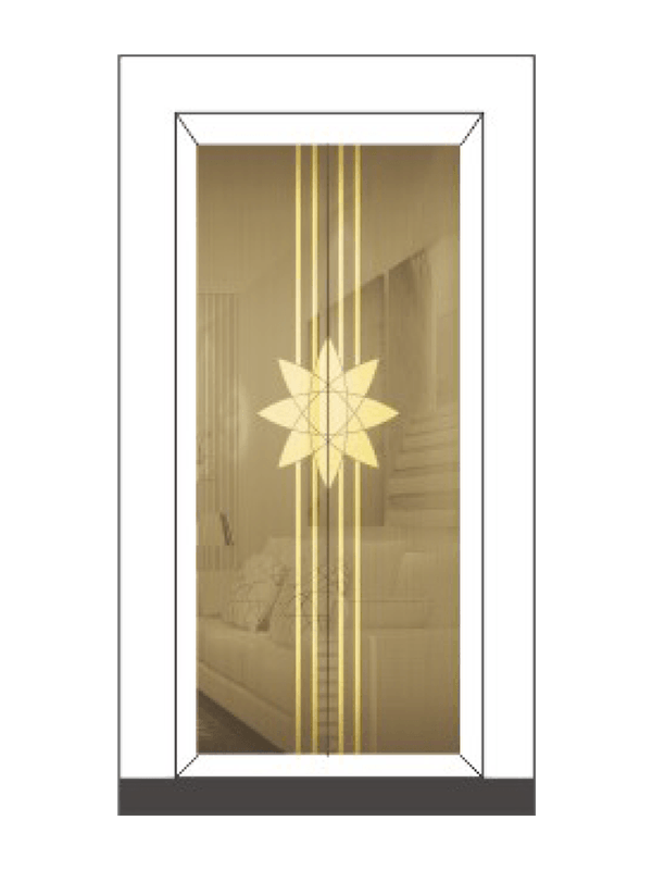 دکوراسیون کابین استیل آسانسور